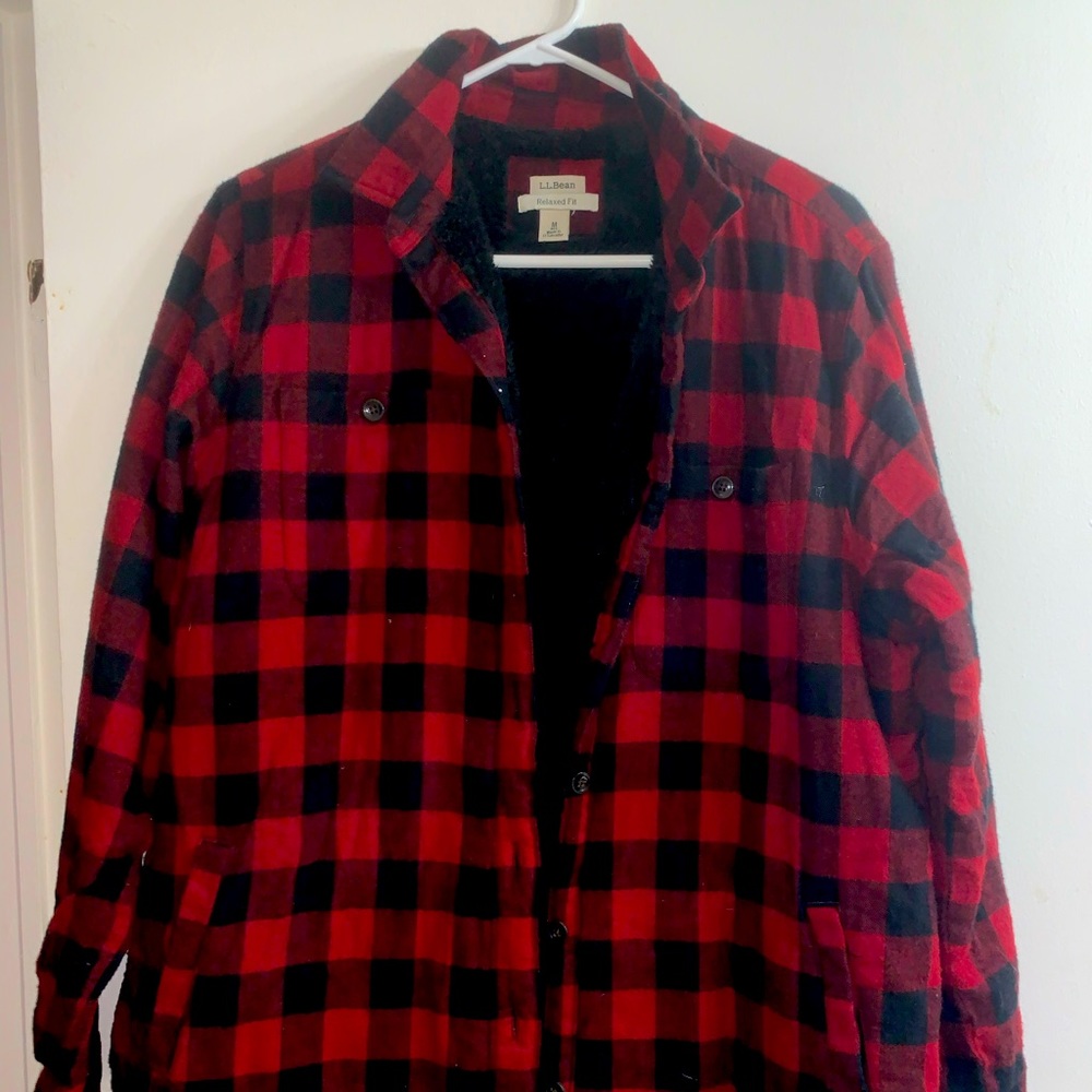 LL Bean flannel